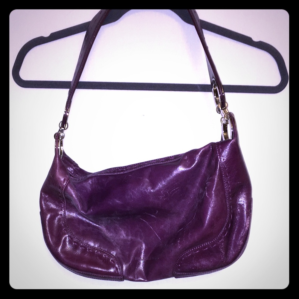 🟣FINAL MARKDOWN🟣 Purple Faux Leather Purse
